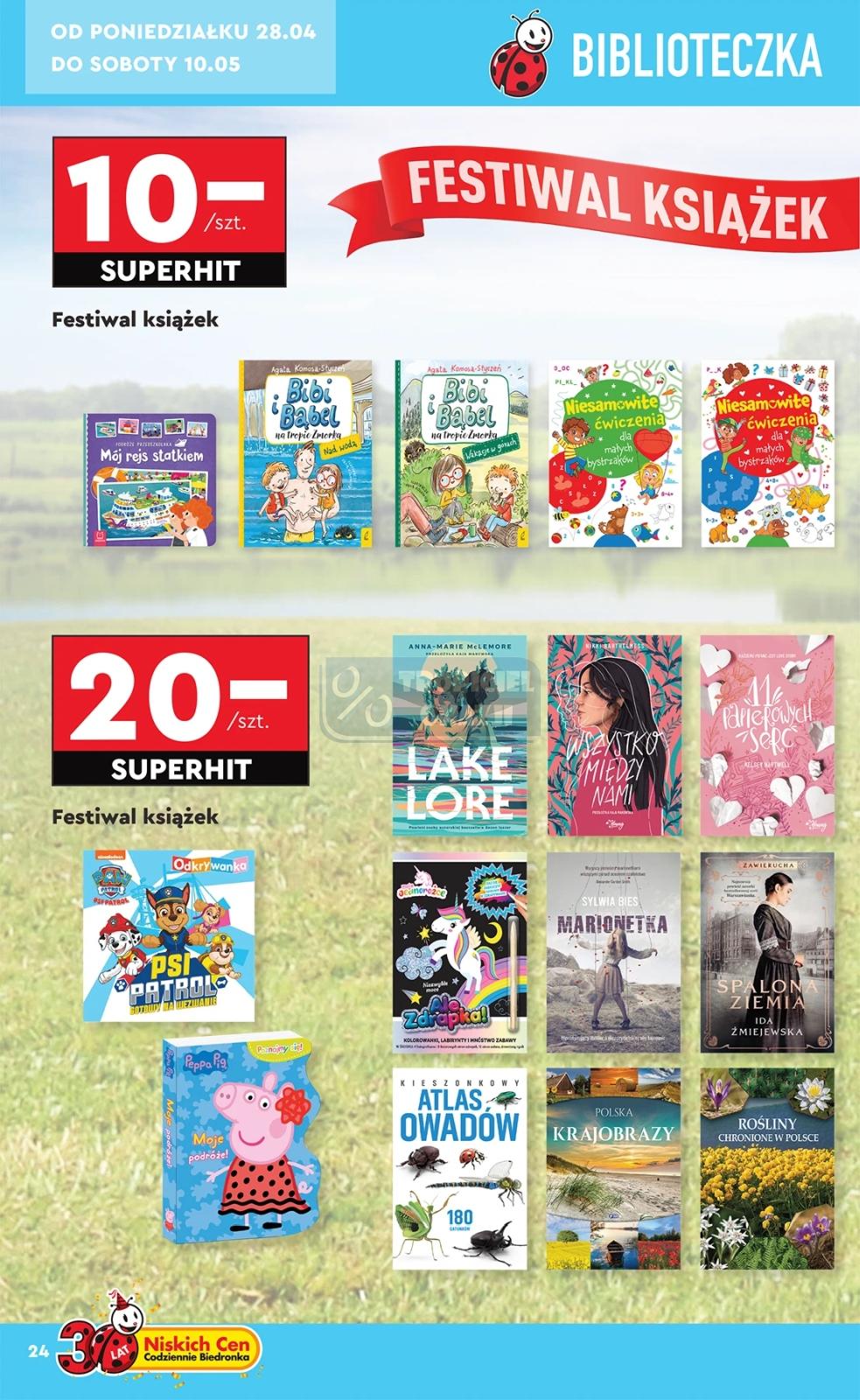 Gazetka promocyjna Biedronka str. 24