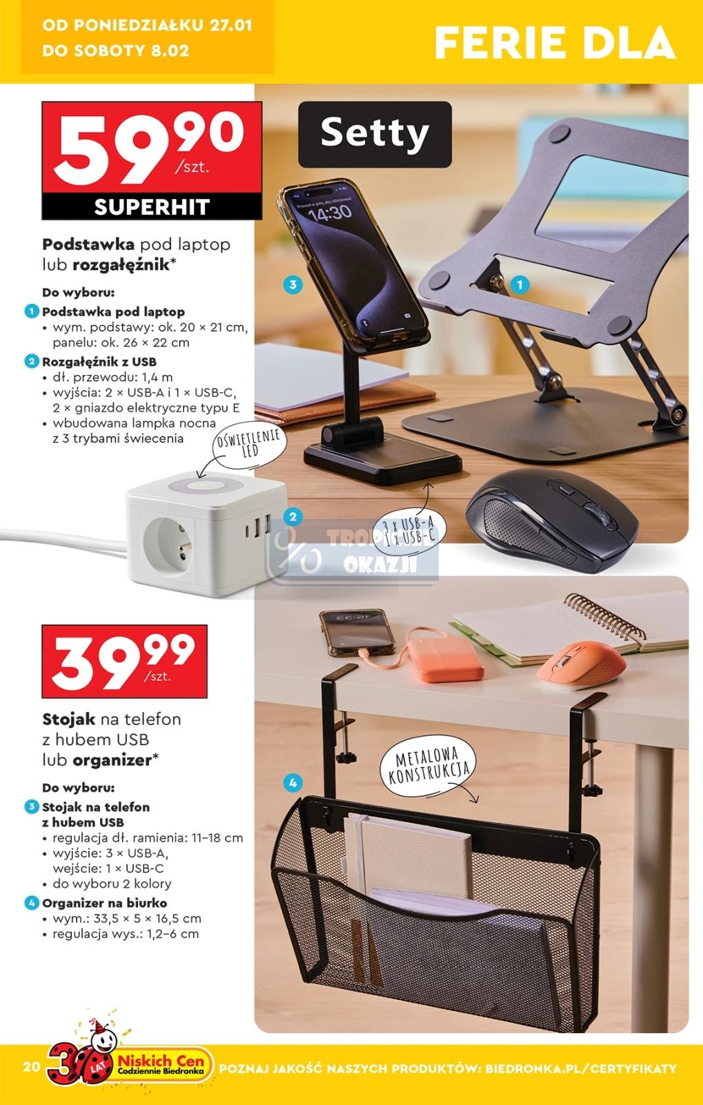 Gazetka promocyjna Biedronka str. 20