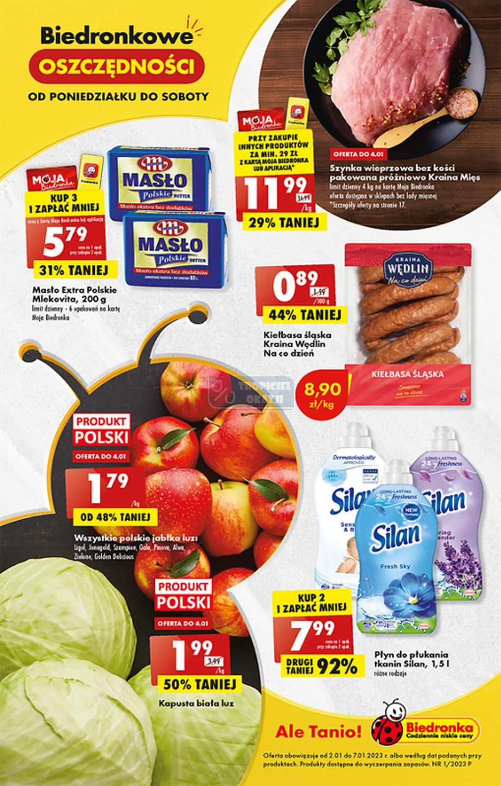 Gazetka promocyjna Biedronka str. 1