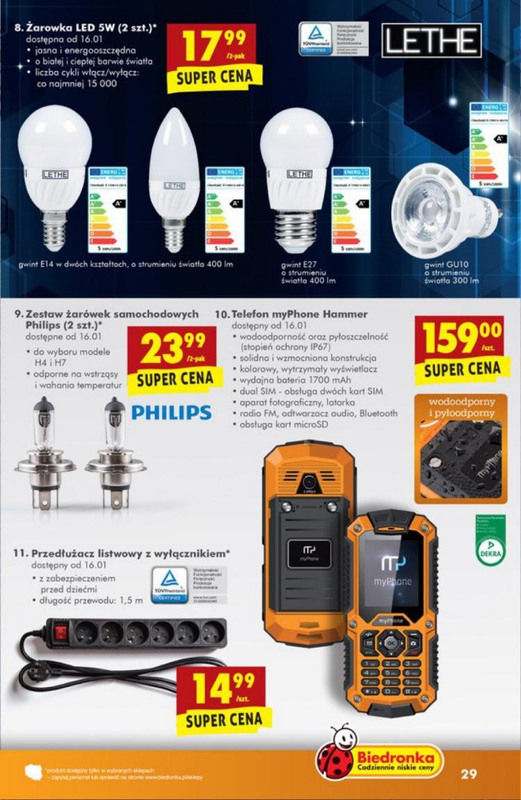 Gazetka promocyjna Biedronka str. 29