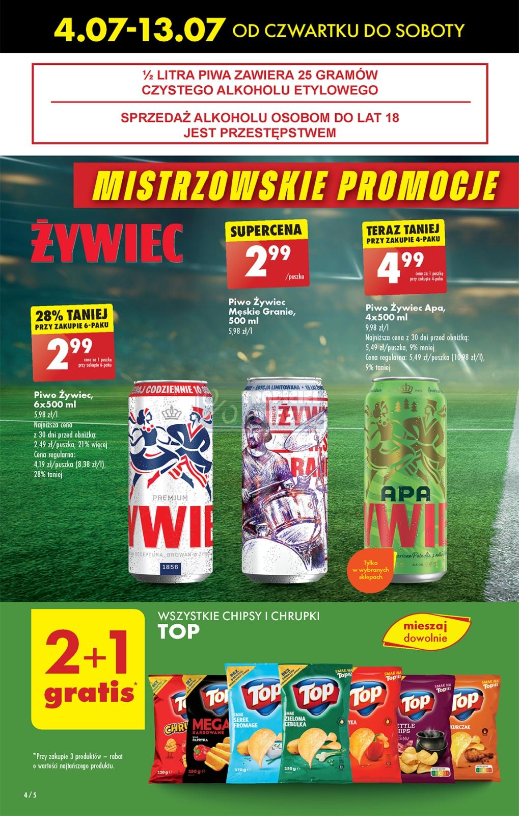 Gazetka promocyjna Biedronka str. 4