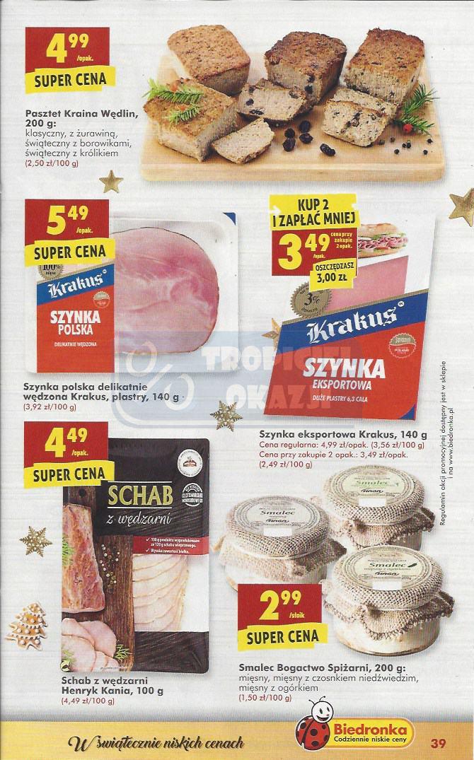 Gazetka promocyjna Biedronka str. 39