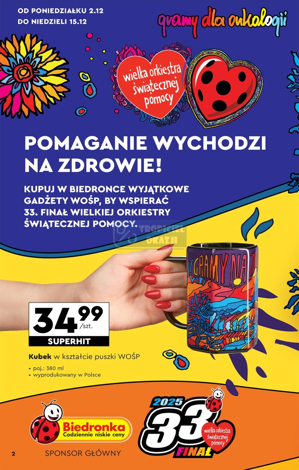 Gazetka promocyjna Biedronka str. 2