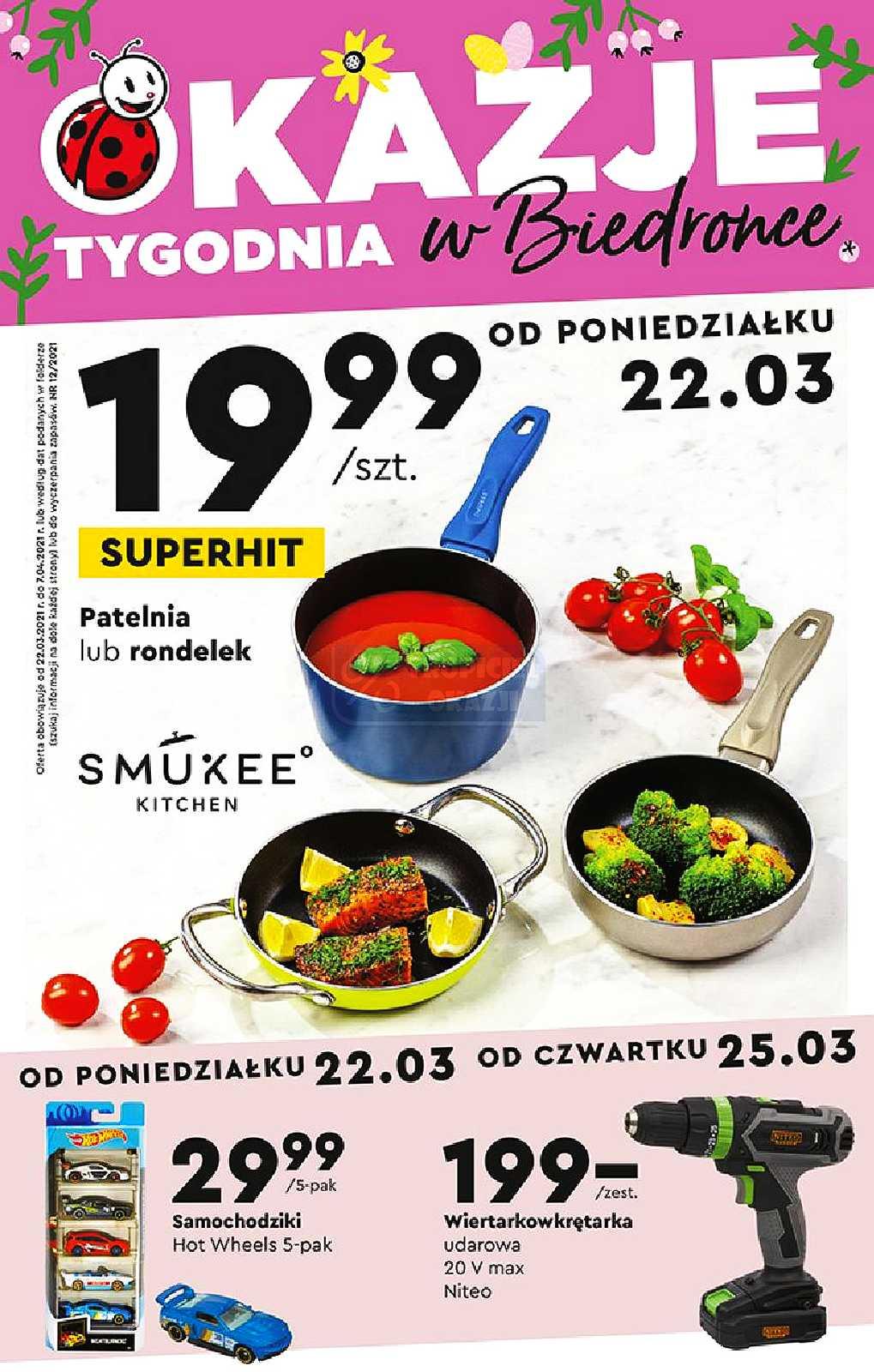 Gazetka promocyjna Biedronka str. 1