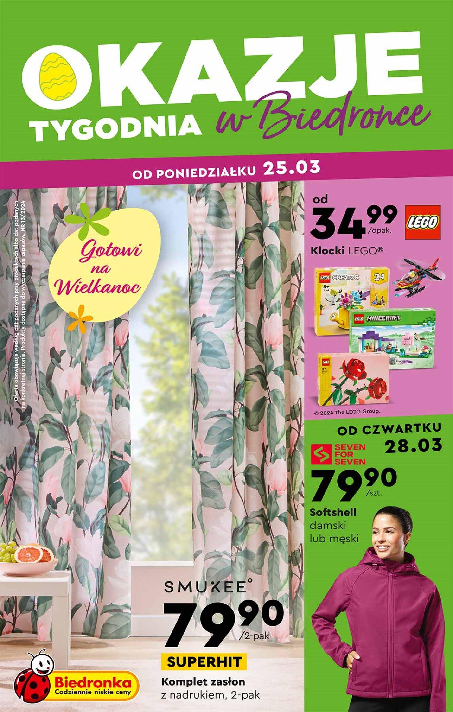Gazetka promocyjna Biedronka str. 1