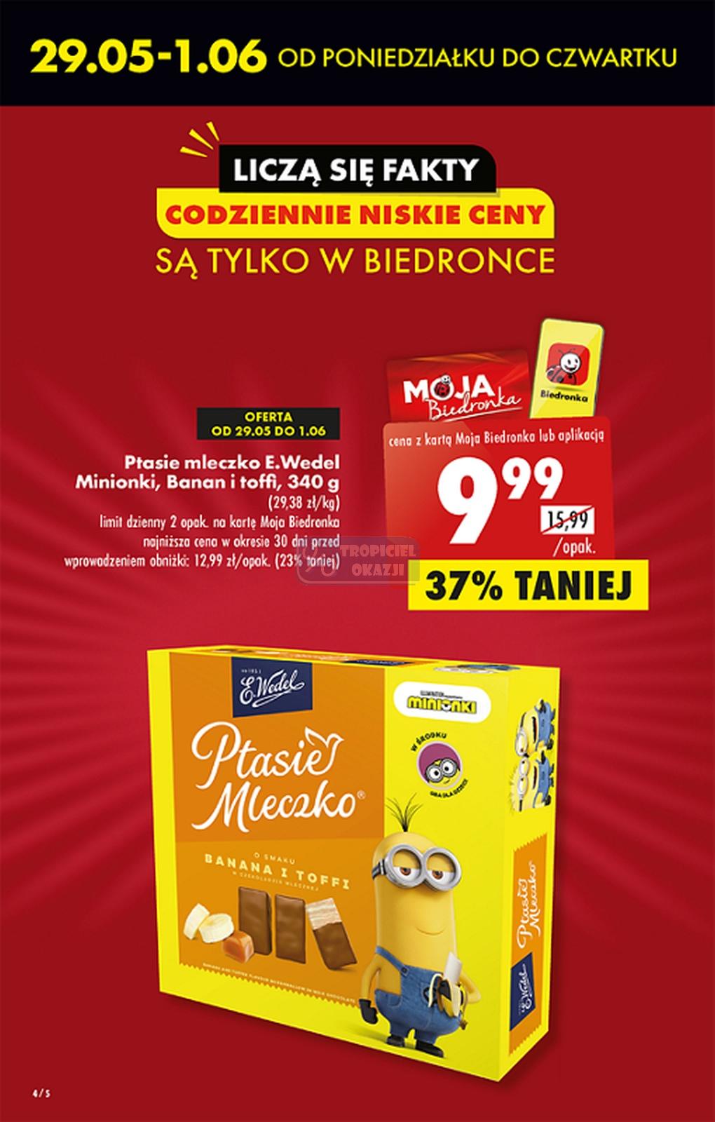 Gazetka promocyjna Biedronka str. 4