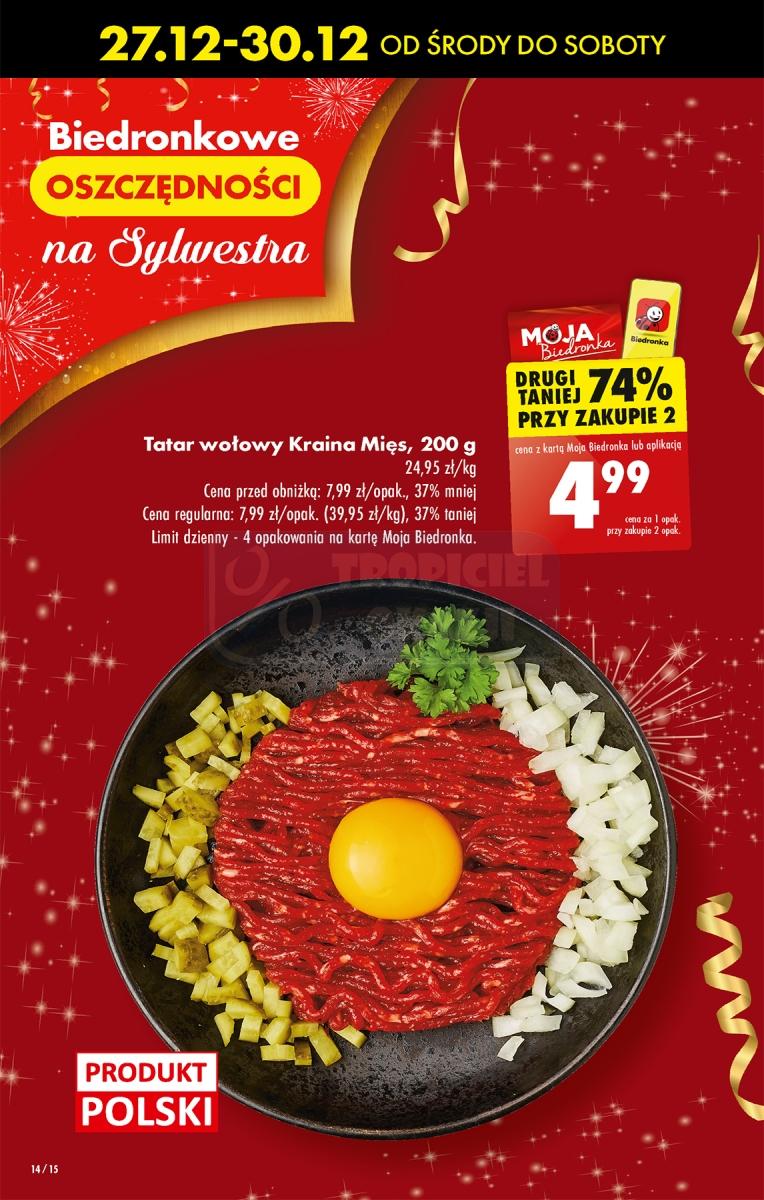 Gazetka promocyjna Biedronka str. 14