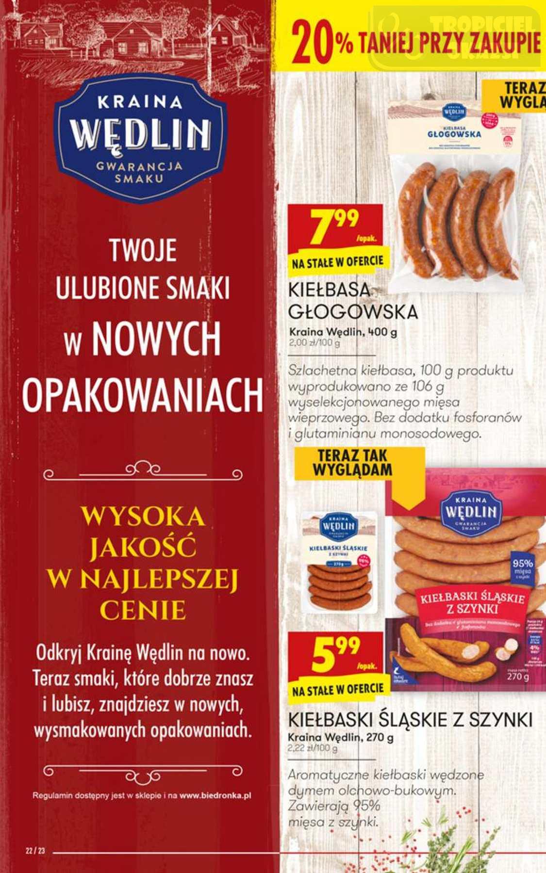 Gazetka promocyjna Biedronka str. 22