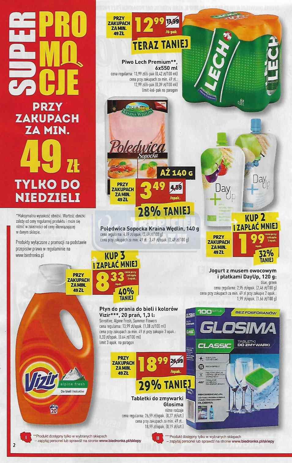 Gazetka promocyjna Biedronka str. 2