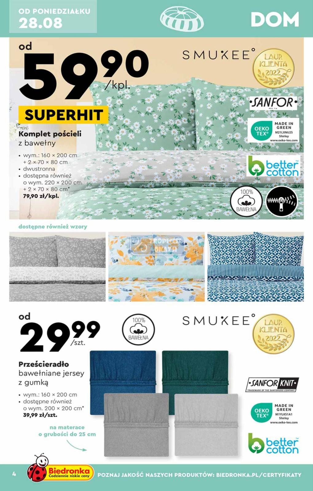 Gazetka promocyjna Biedronka str. 4