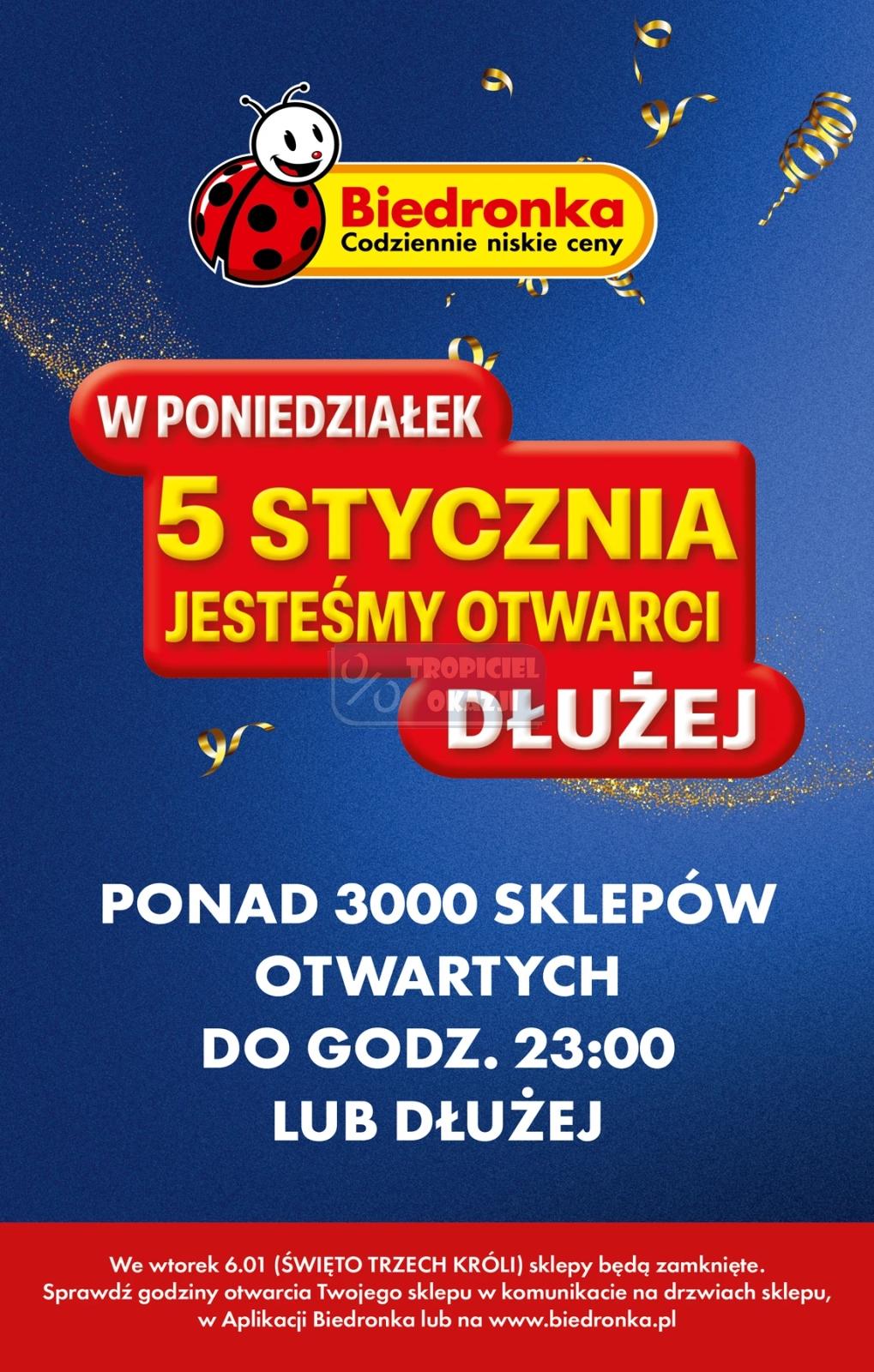 Gazetka promocyjna Biedronka str. 3