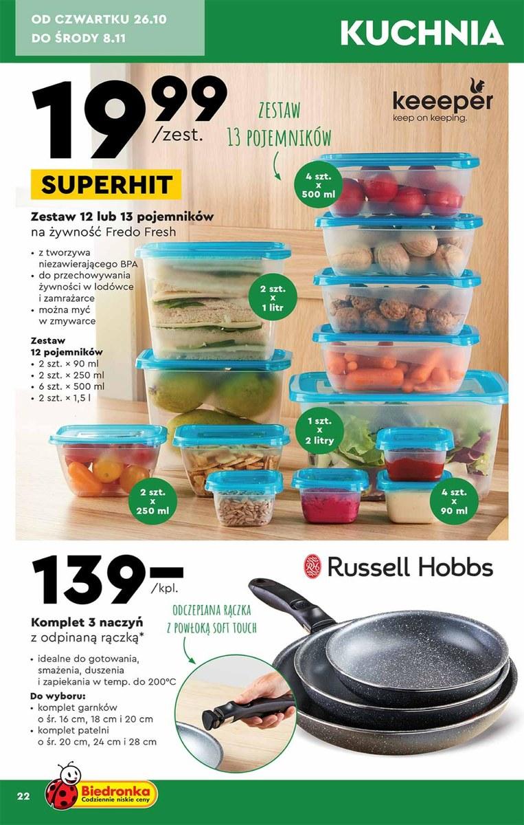 Gazetka promocyjna Biedronka str. 22