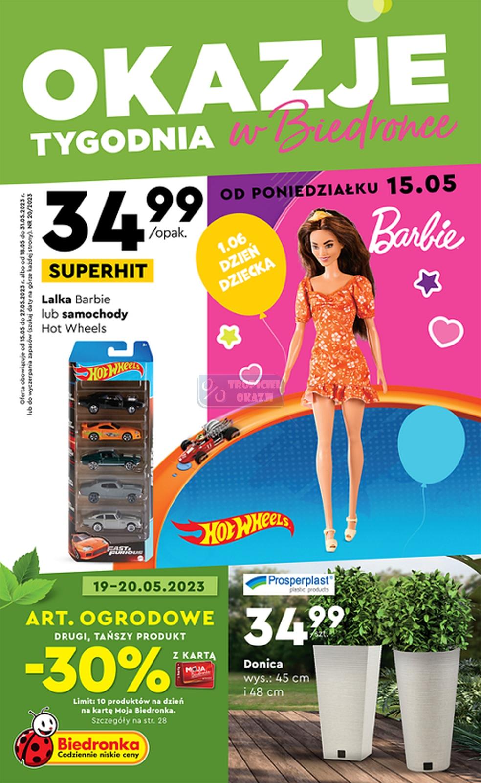 Gazetka promocyjna Biedronka str. 1