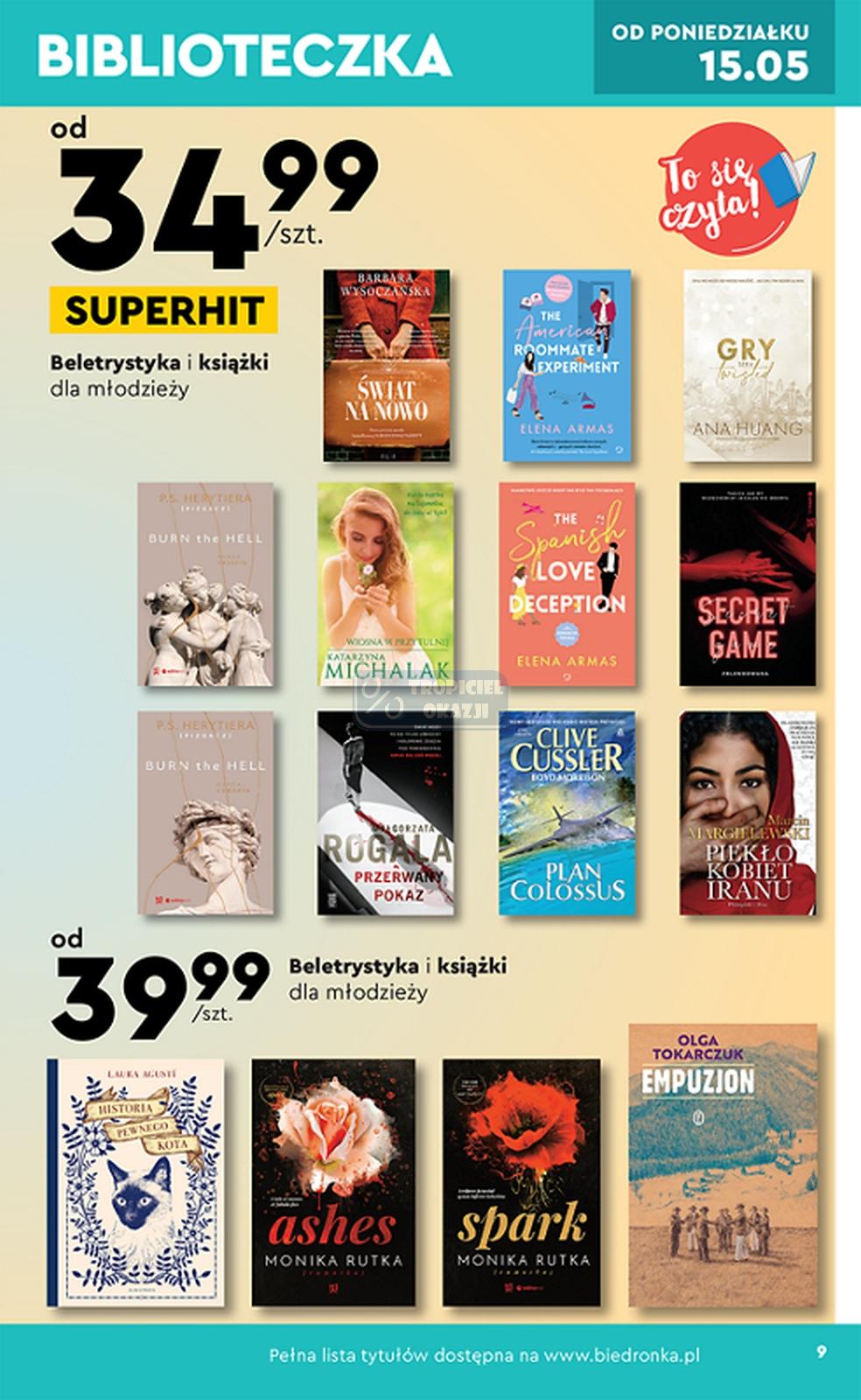 Gazetka promocyjna Biedronka str. 9