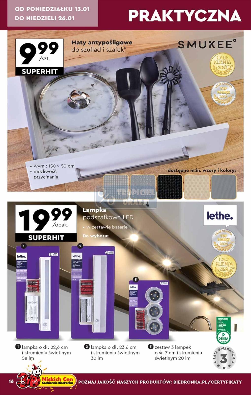 Gazetka promocyjna Biedronka str. 16