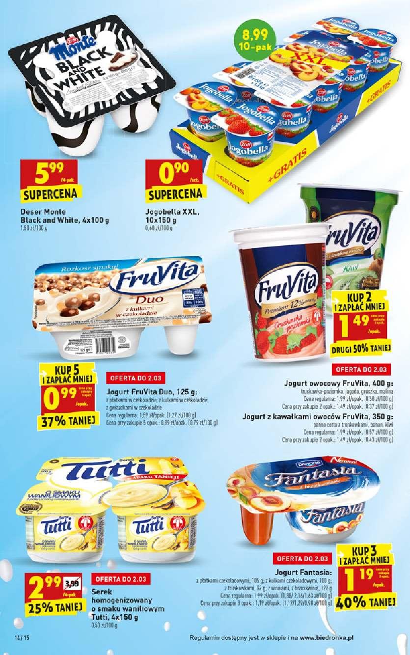 Gazetka promocyjna Biedronka str. 14