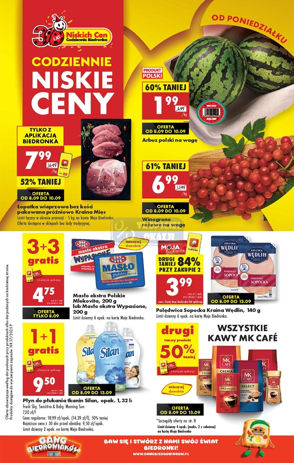 Gazetka promocyjna Biedronka str. 1