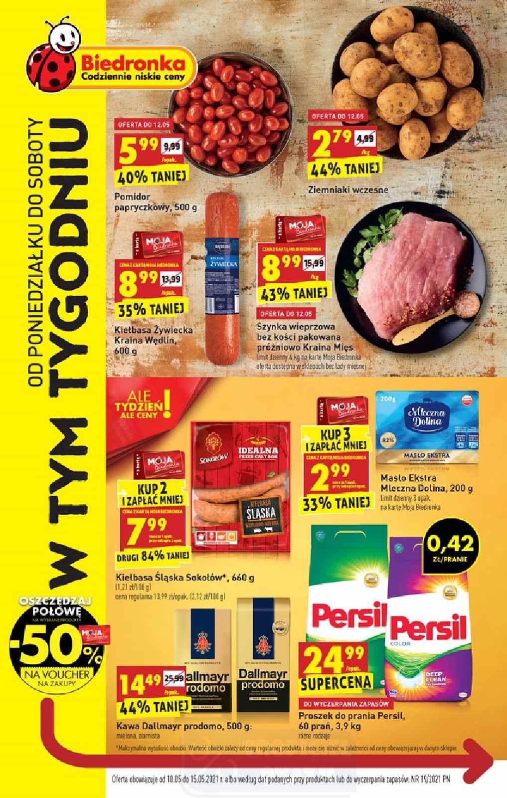 Gazetka promocyjna Biedronka str. 1