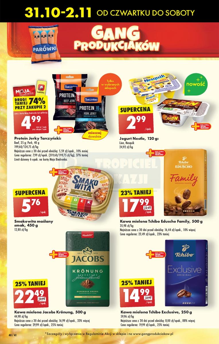 Gazetka promocyjna Biedronka str. 40