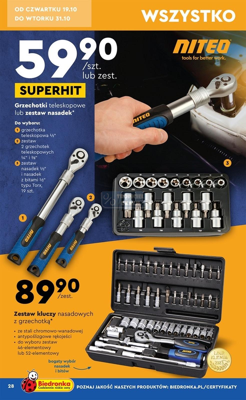 Gazetka promocyjna Biedronka str. 28