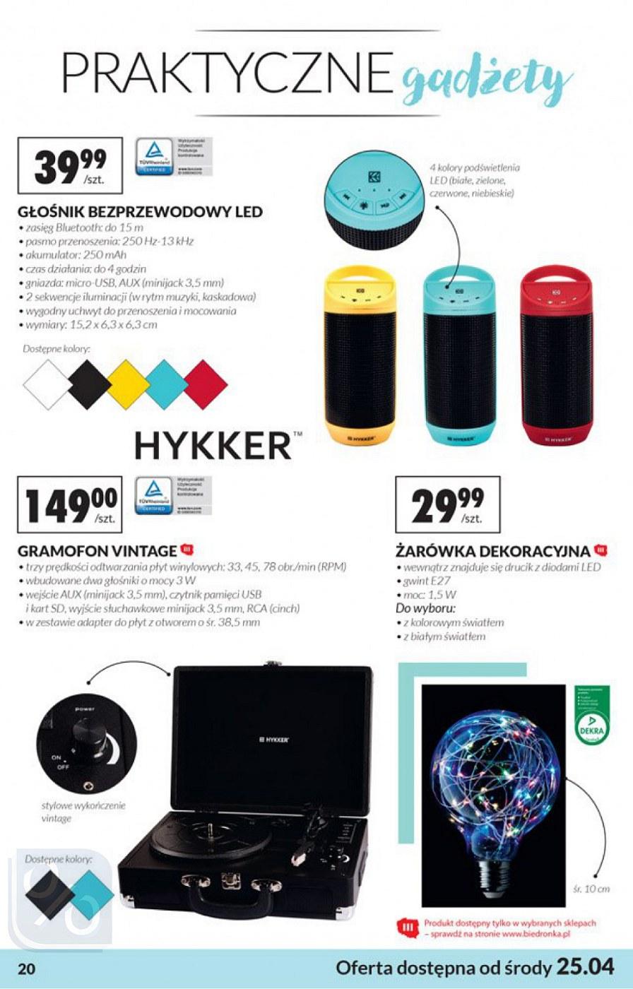 Gazetka promocyjna Biedronka str. 20