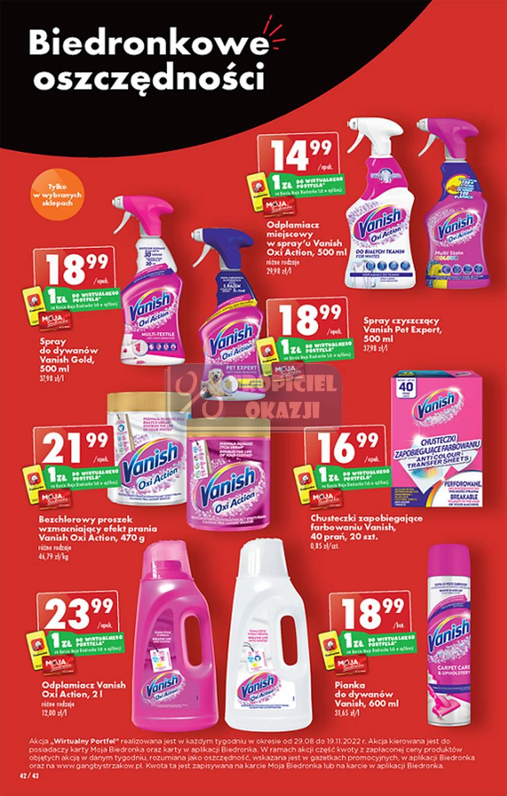 Gazetka promocyjna Biedronka str. 42