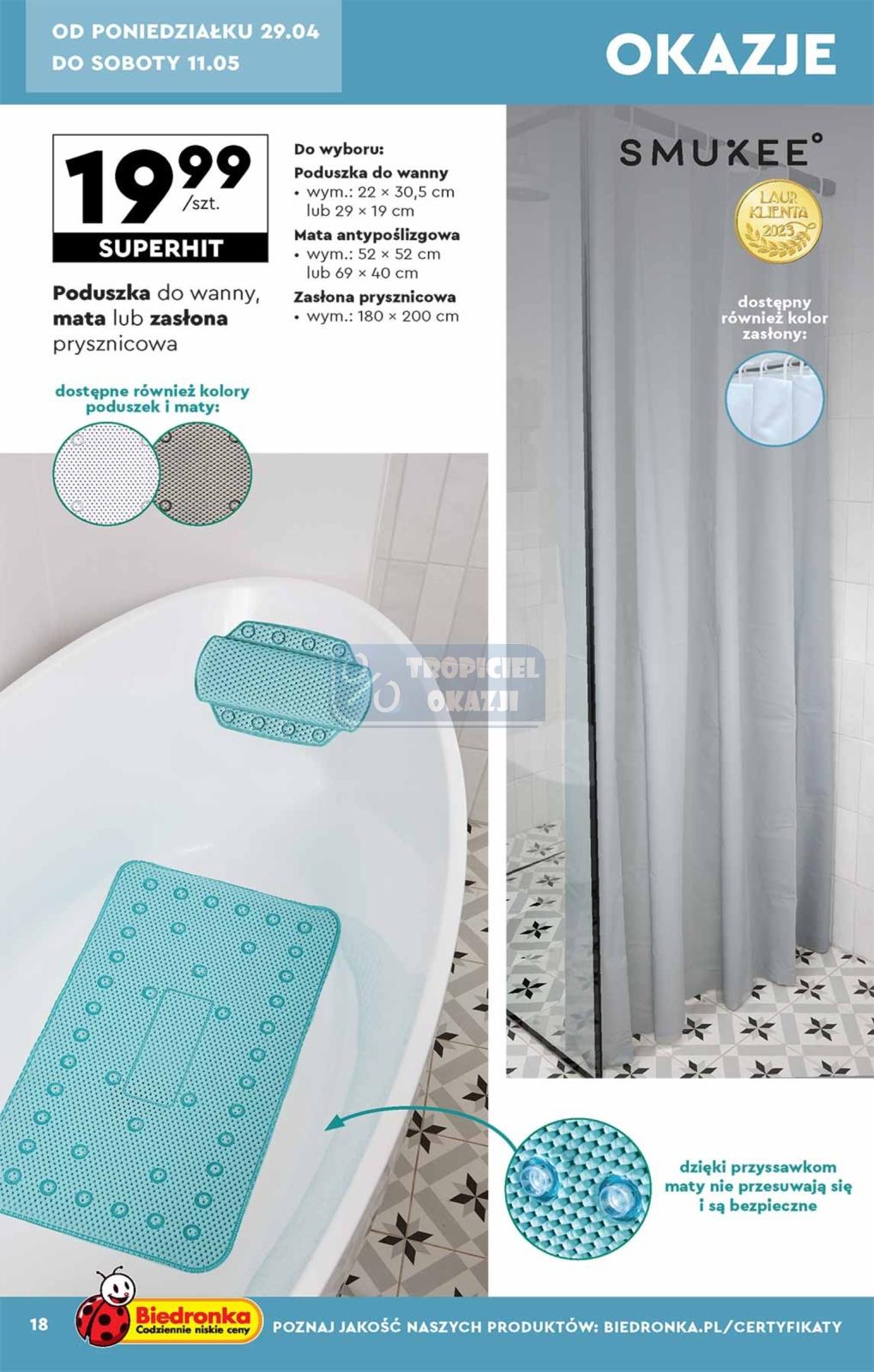 Gazetka promocyjna Biedronka str. 18