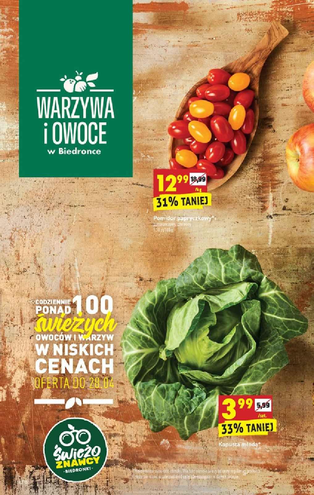 Gazetka promocyjna Biedronka str. 14