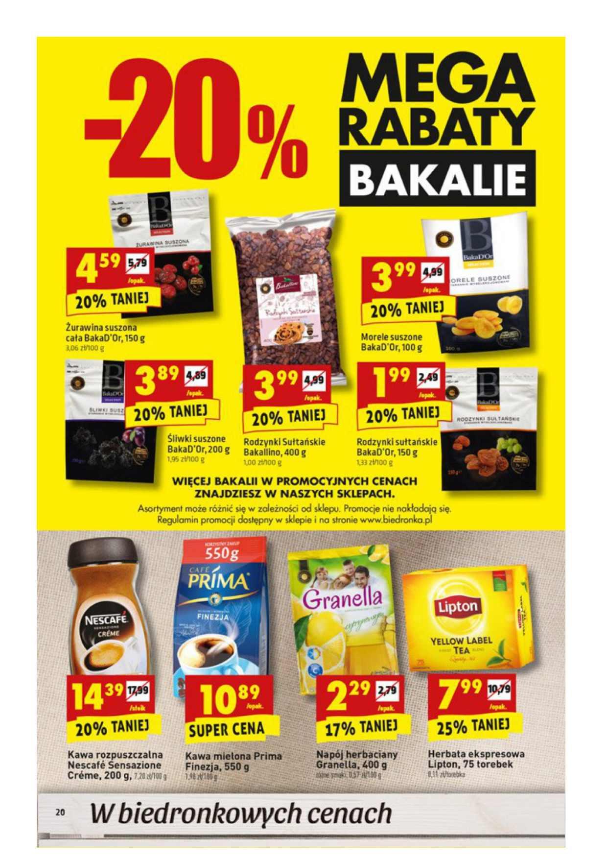 Gazetka promocyjna Biedronka str. 20
