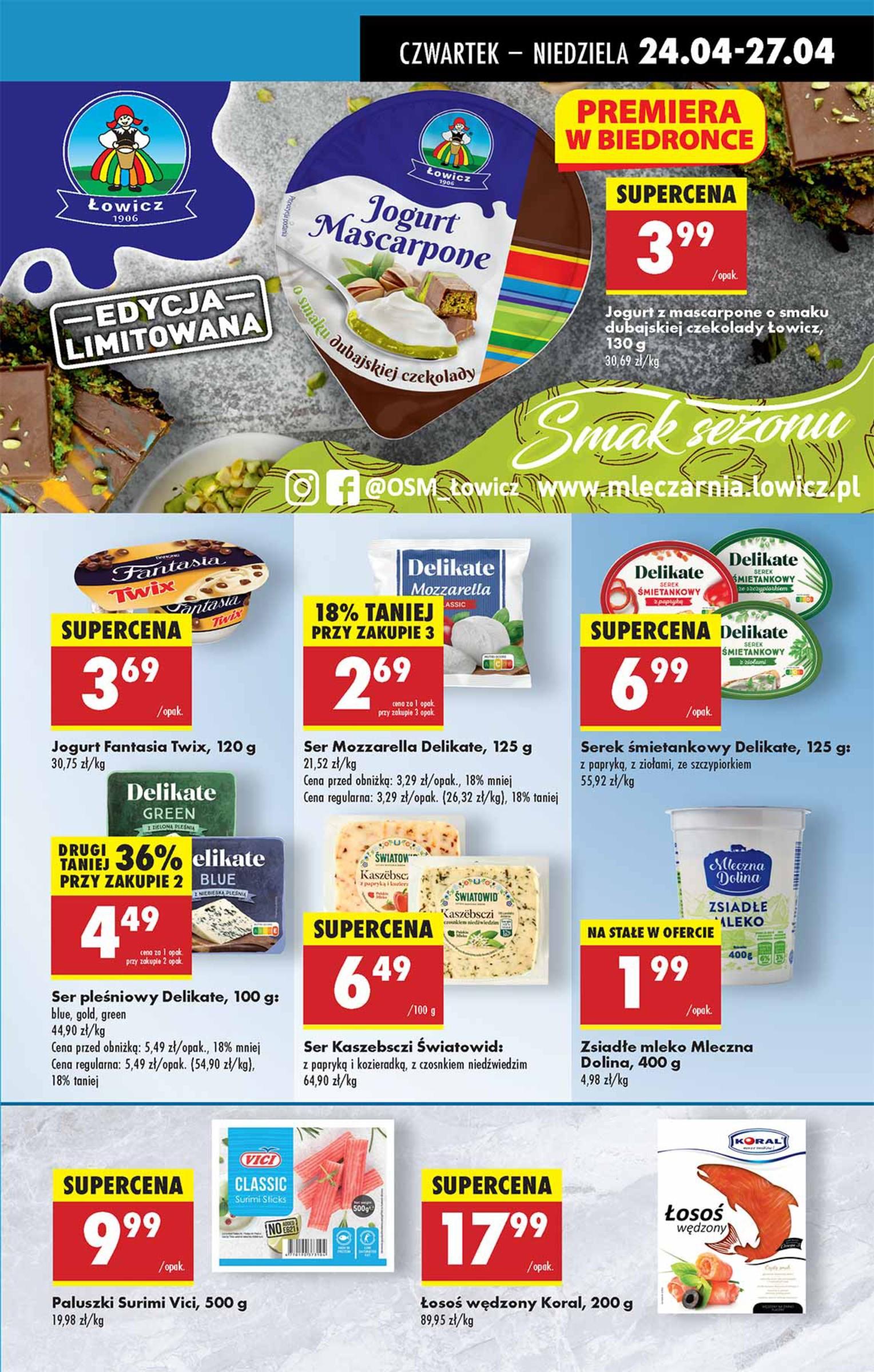 Gazetka promocyjna Biedronka str. 40