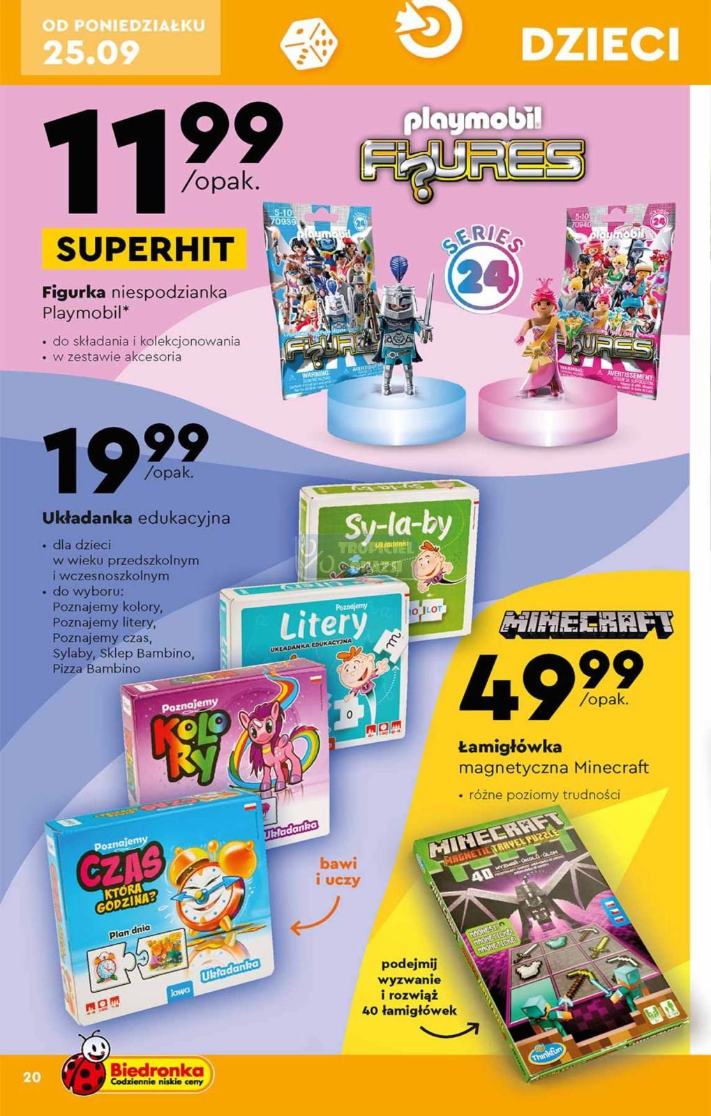 Gazetka promocyjna Biedronka str. 20