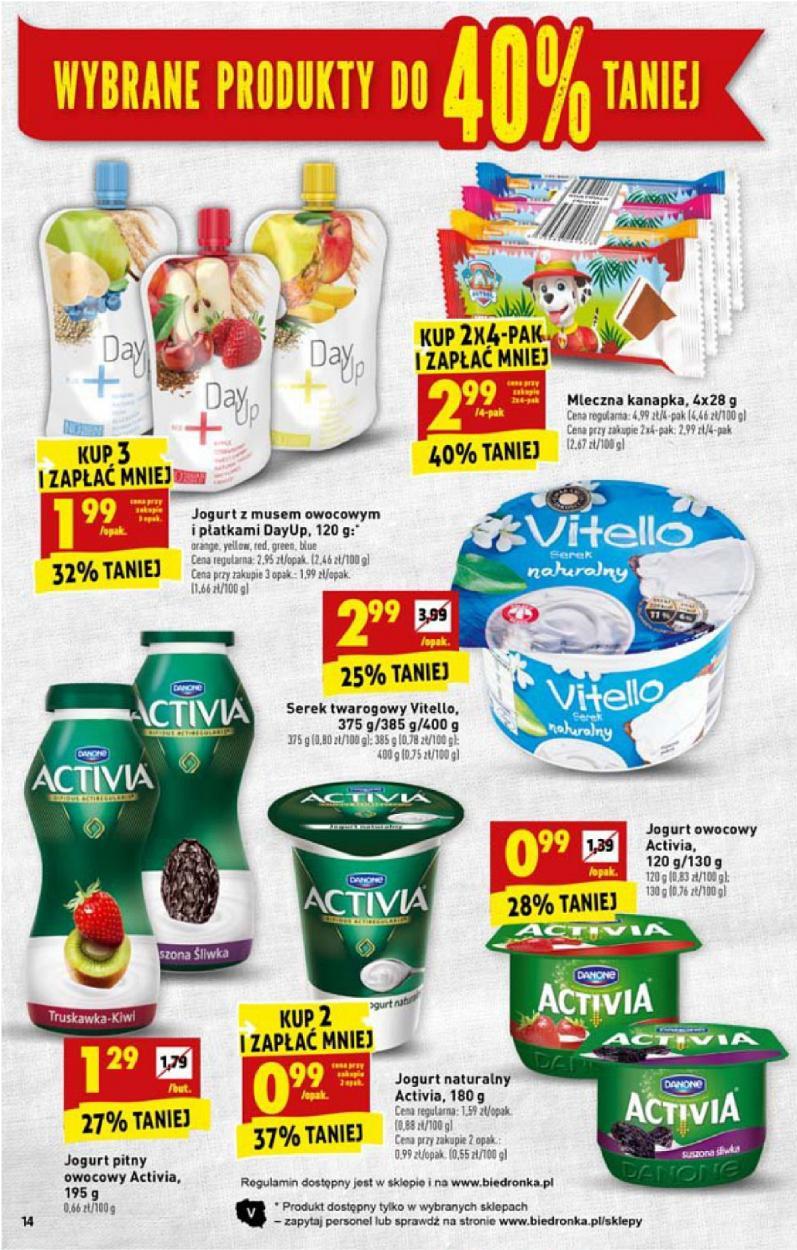 Gazetka promocyjna Biedronka str. 14