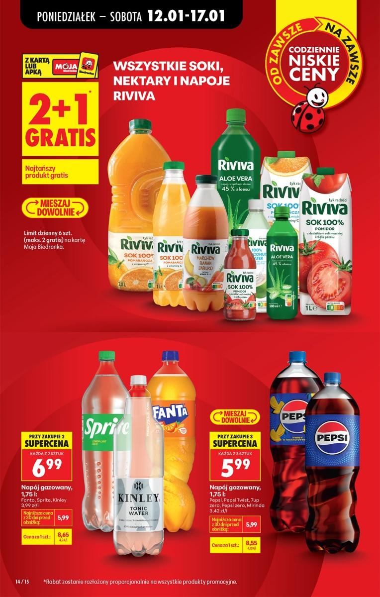 Gazetka promocyjna Biedronka str. 14