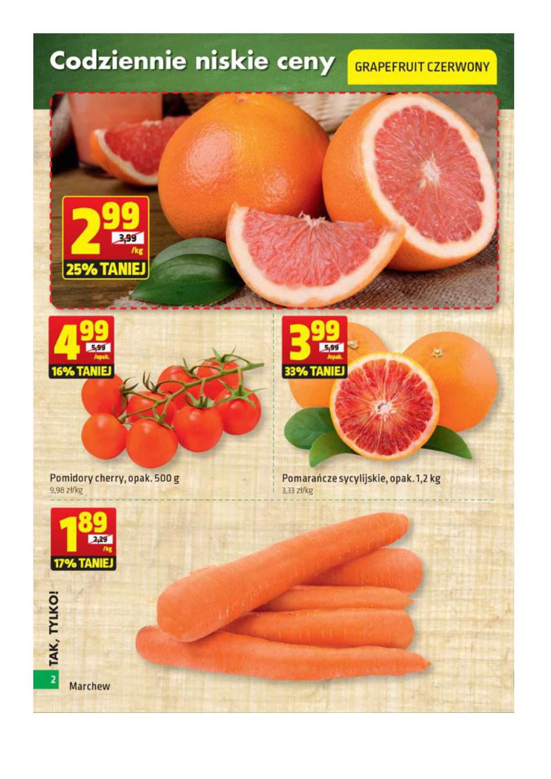 Gazetka promocyjna Biedronka str. 2