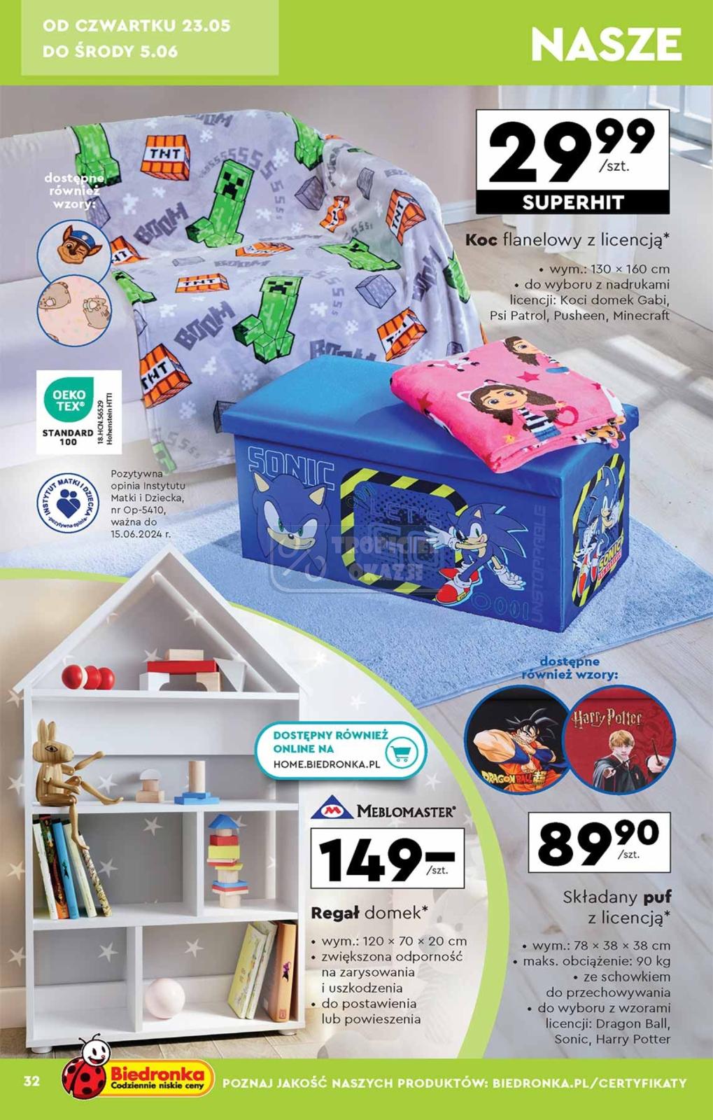 Gazetka promocyjna Biedronka str. 32