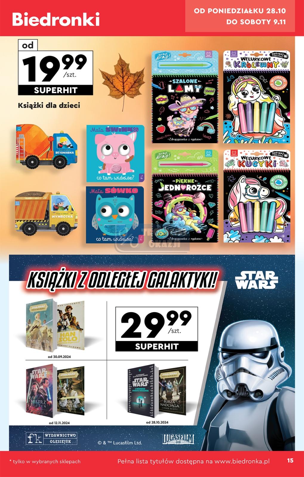 Gazetka promocyjna Biedronka str. 15