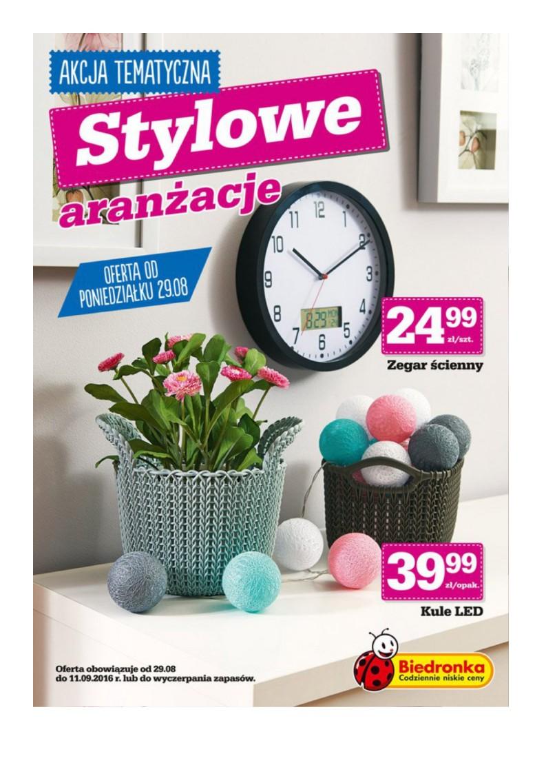 Gazetka promocyjna Biedronka str. 1