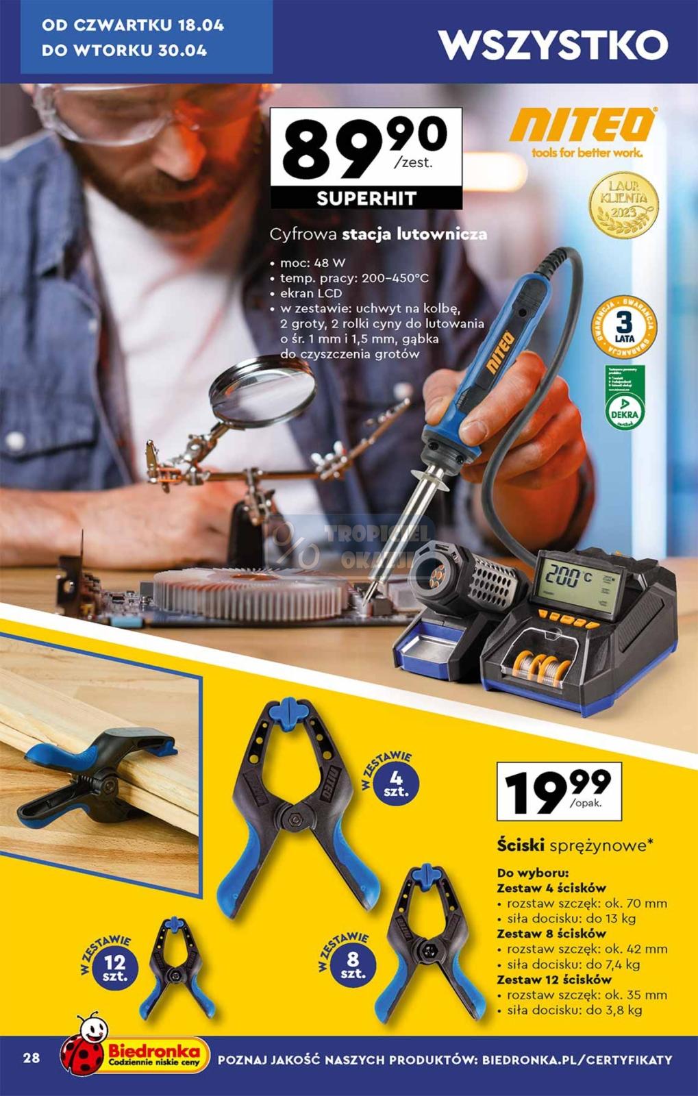 Gazetka promocyjna Biedronka str. 28