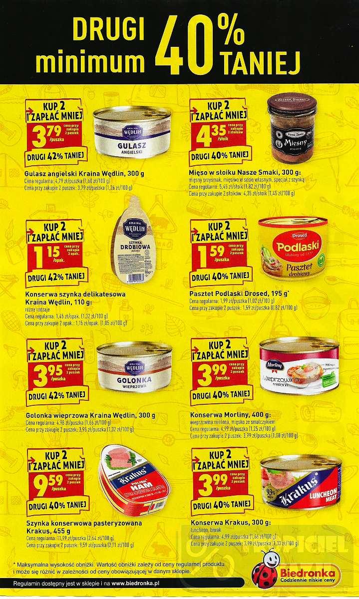Gazetka promocyjna Biedronka str. 3