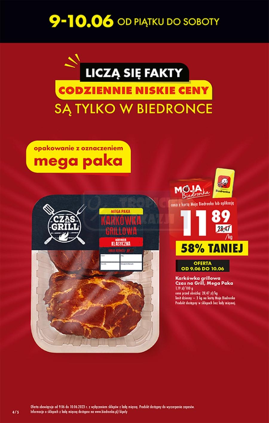 Gazetka promocyjna Biedronka str. 4