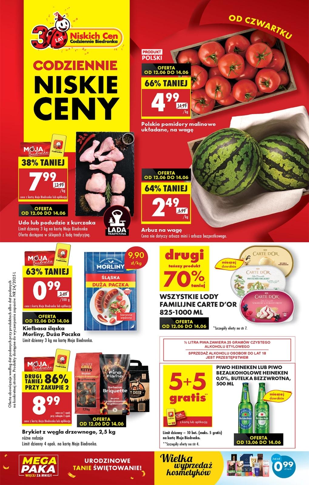 Gazetka promocyjna Biedronka str. 1