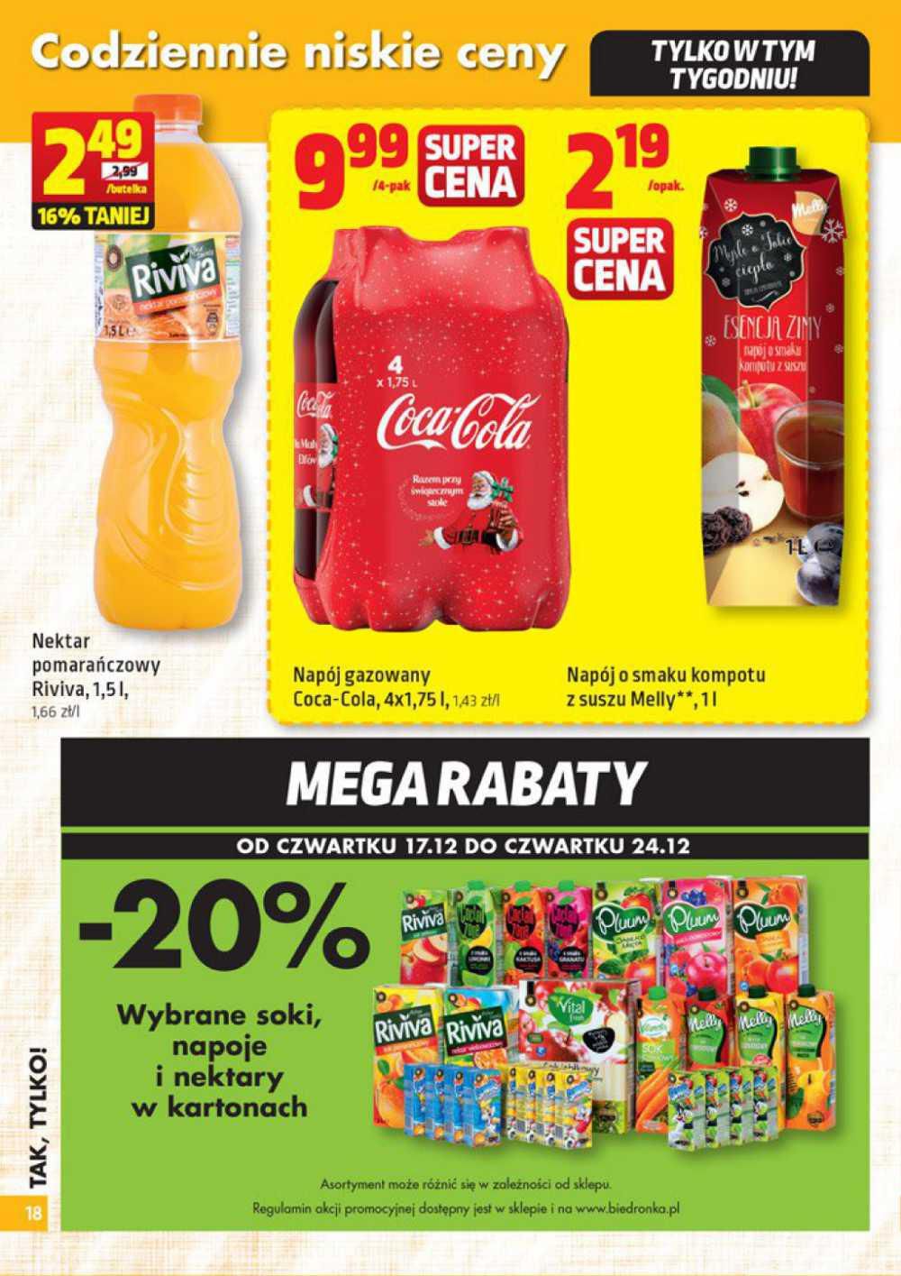 Gazetka promocyjna Biedronka str. 18