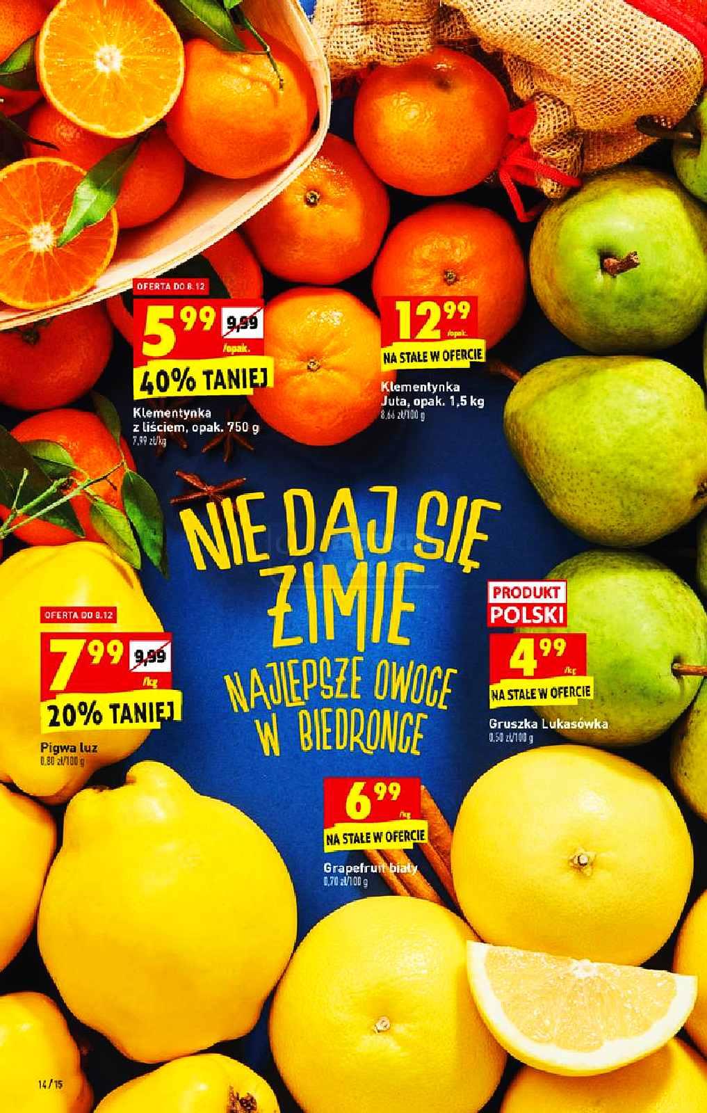 Gazetka promocyjna Biedronka str. 14