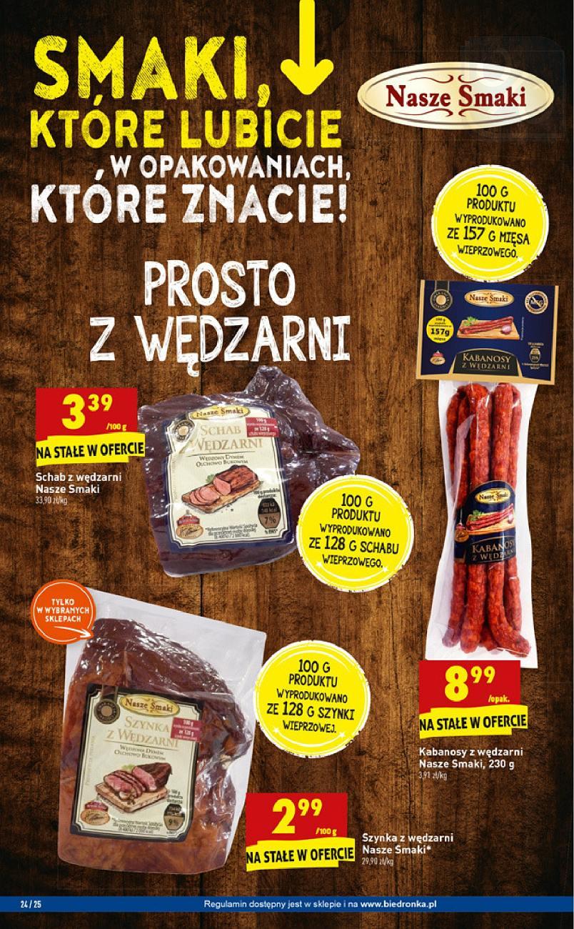 Gazetka promocyjna Biedronka str. 24