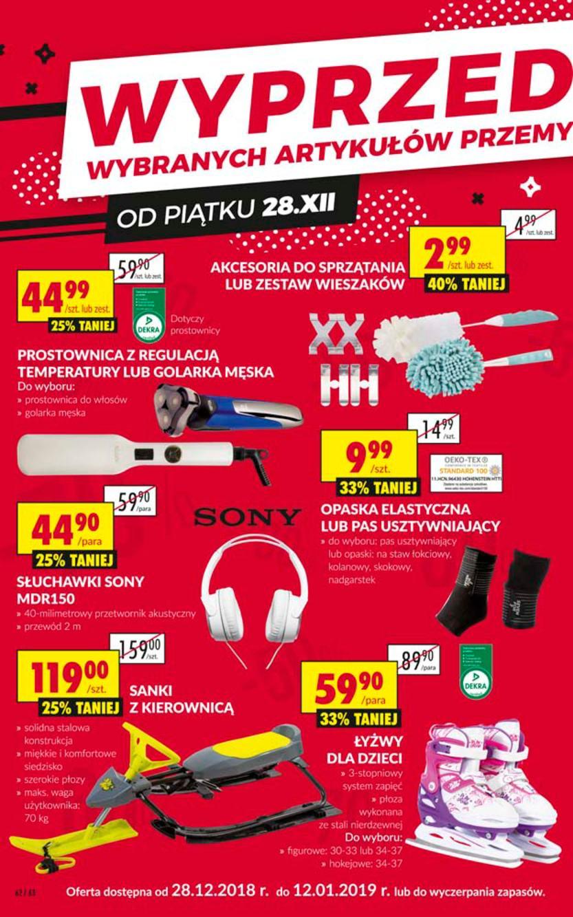 Gazetka promocyjna Biedronka str. 62