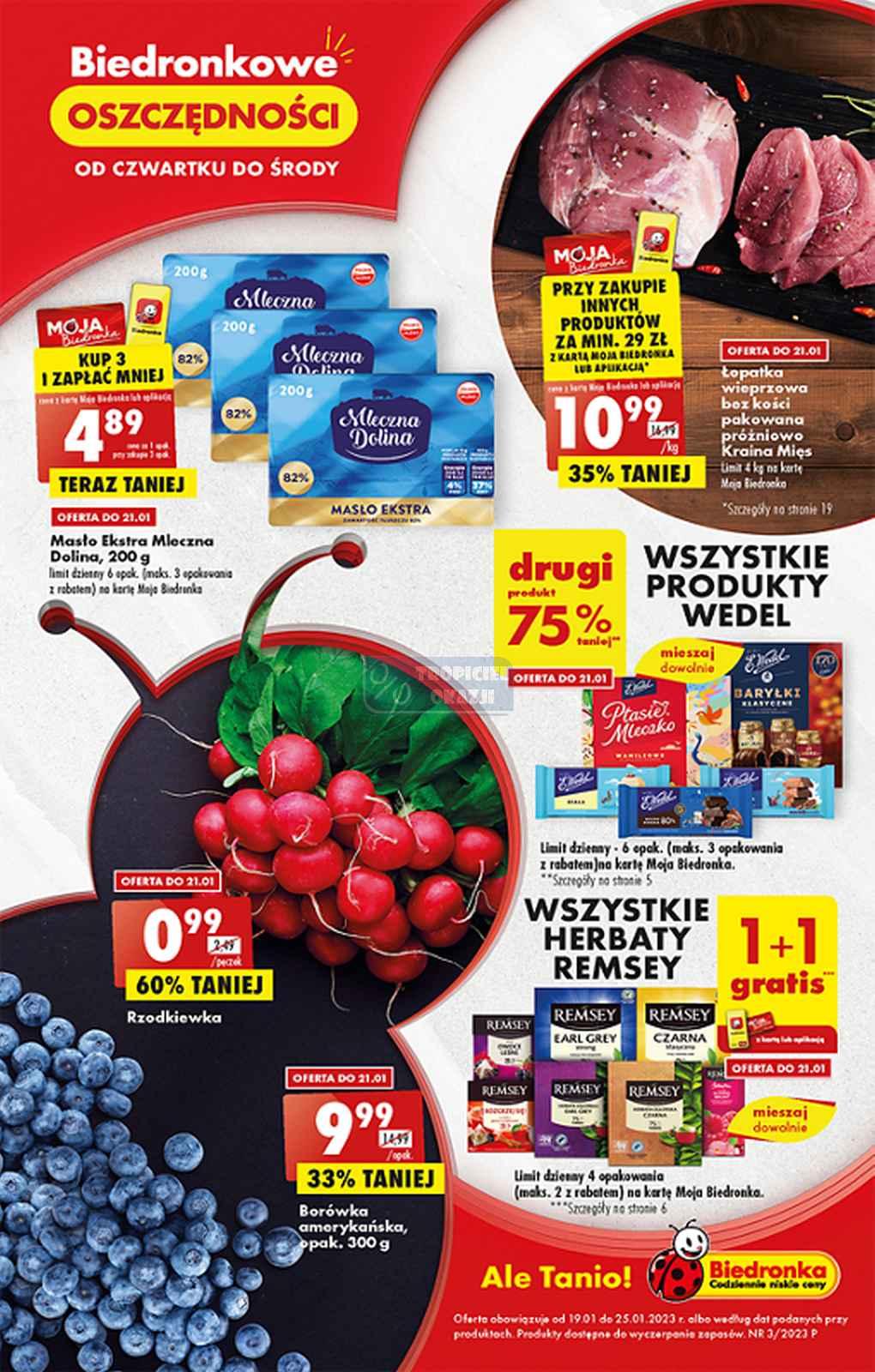 Gazetka promocyjna Biedronka str. 1