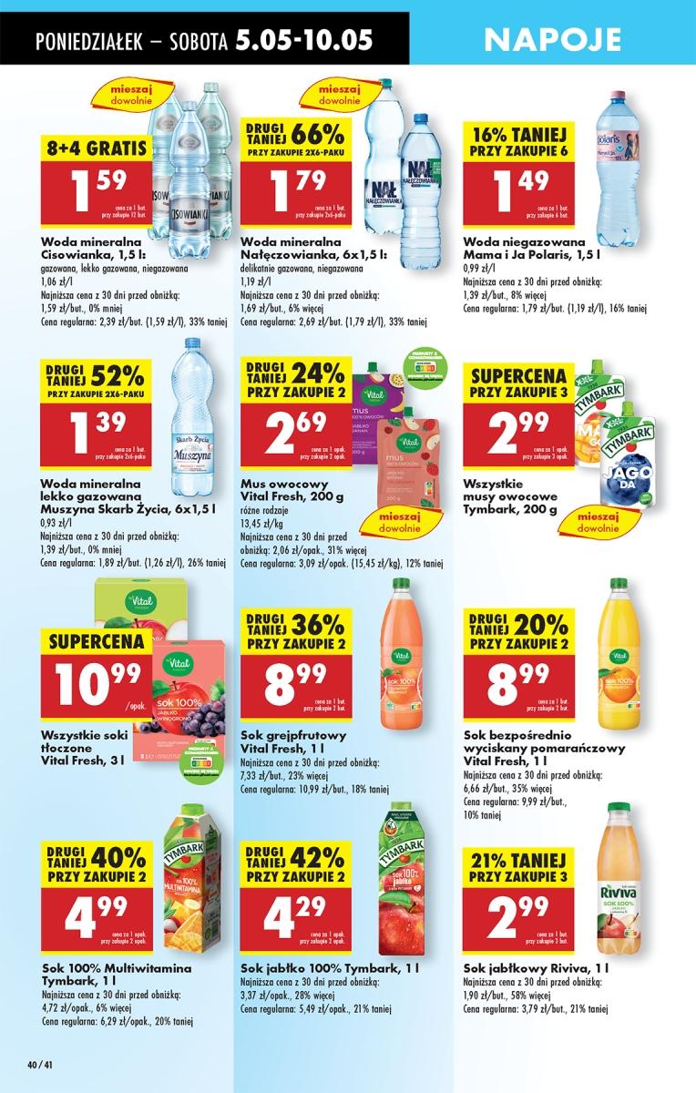 Gazetka promocyjna Biedronka str. 40