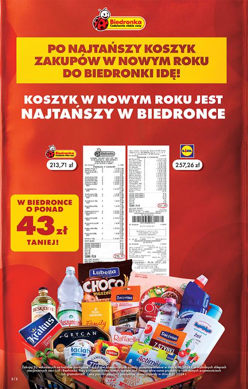 Gazetka promocyjna Biedronka str. 2