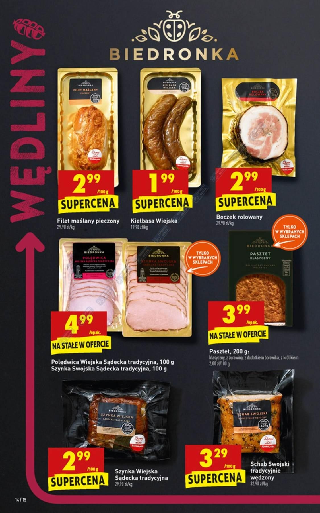 Gazetka promocyjna Biedronka str. 14