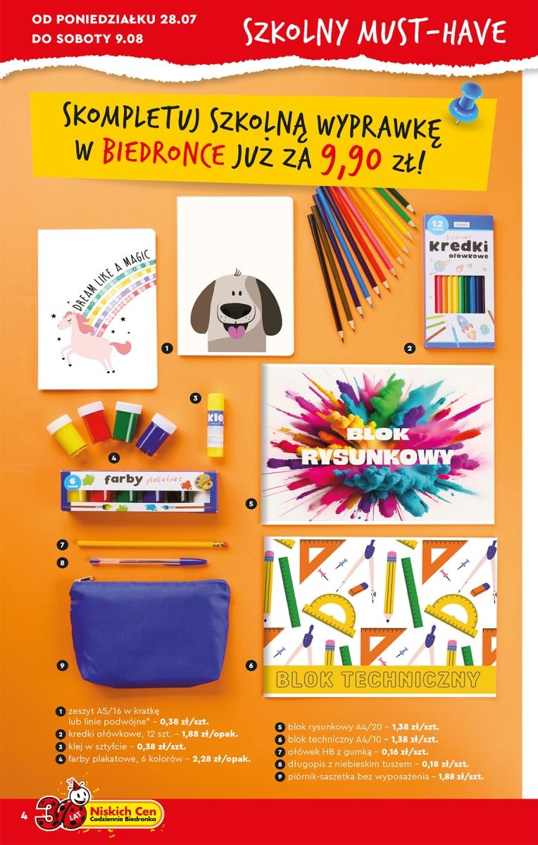 Gazetka promocyjna Biedronka str. 4